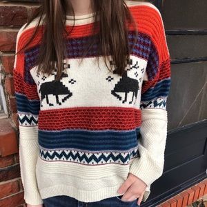 Women’s fair isle sweater